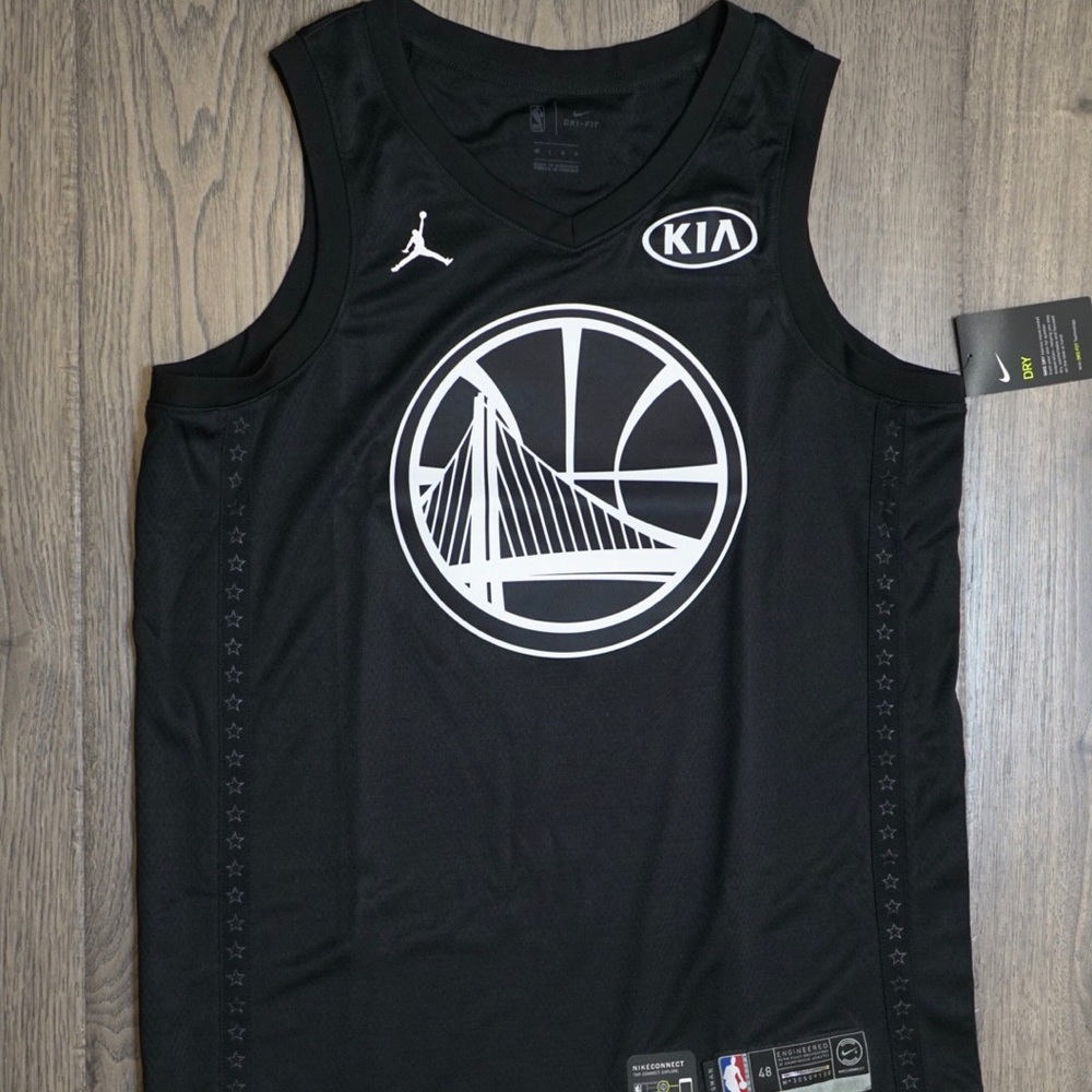 Mens Nike NBA All Star Steph Curry Jumpman Jersey - Picture 2 of 8